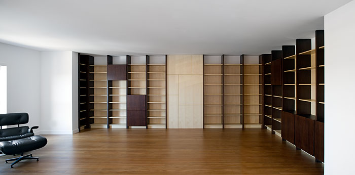 Fotografia - Estante e painel